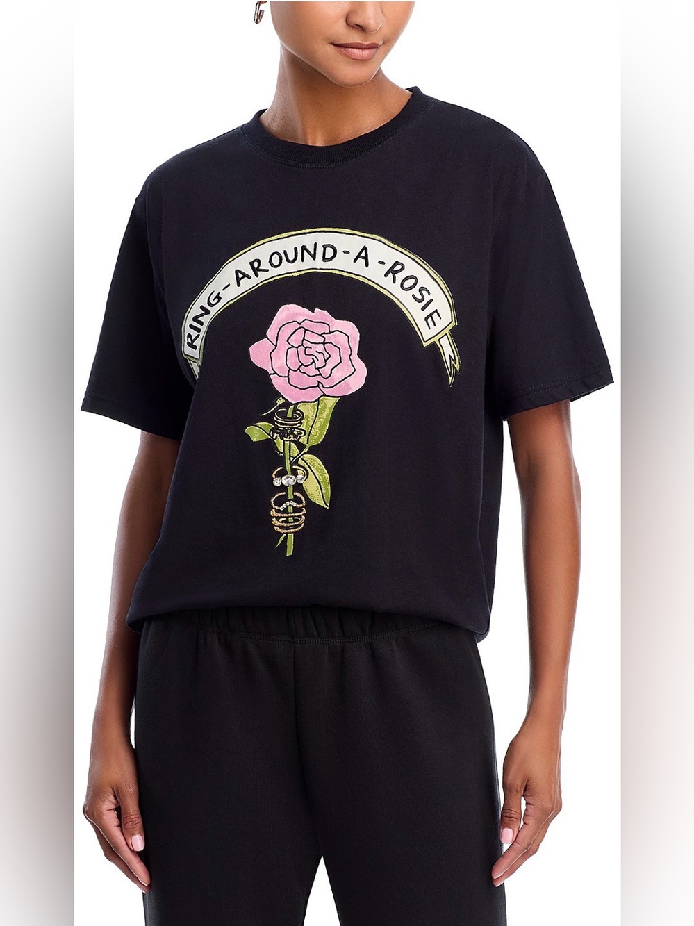AQUA x Angelica Hicks Ring Around the Rosie Short Sleeve Tee